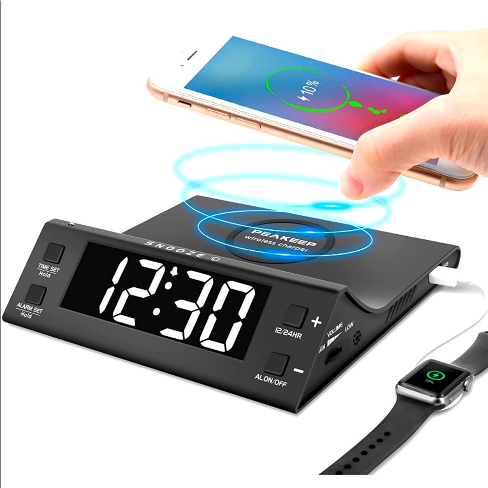 PEAKEEP Alarm Wireless Charger